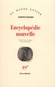 Alberto Savinio - Encyclopédie nouvelle.