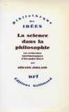 Gérard Jorland - La science dans la philosophie.