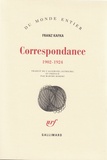 Franz Kafka - Correspondance - 1902-1924.