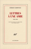 Georges Clemenceau - Lettres A Une Amie 1923-1929.