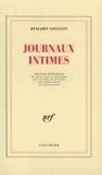Benjamin Constant - Journaux intimes.