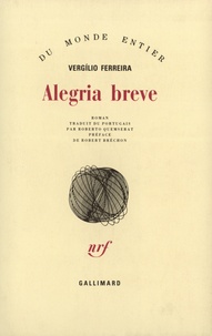 Vergilio Ferreira - Alegria breve.
