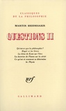 Martin Heidegger - Questions - Tome 2.
