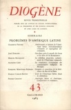 Gallimard - Diogène N° 43 : Problèmes d'Amérique latine.