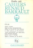  Collectifs - Cahiers Renaud-Barrault N° 63 : USA.