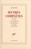 Jean Genet - Oeuvres complètes - Volume 5, Le Funambule ; Le secret de Rembrandt ; L'atelier d'Alberto Giacometti ; Les nègres ; Les paravents ; L'enfant criminel.
