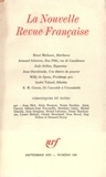  Gallimard - La Nouvelle Revue Française N° 249, septembre 1973 : .