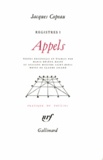 Jacques Copeau - Registres - Tome 1, Appels.