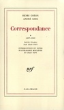 Henri Ghéon et André Gide - Correspondance.