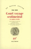 Italo Svevo - Court voyage sentimental.