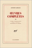 Antonin Artaud - Oeuvres Completes. Tome 3.