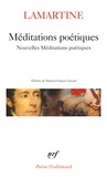 Alphonse de Lamartine - Méditations poétiques. Nouvelles méditations poétiques. (suivies de) Poésies diverses.