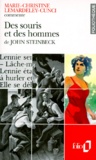 Marie-Christine Lemardeley-Cunci - Des souris et des hommes de John Steinbeck.