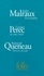 Raymond Queneau et André Malraux - Coffret 40 ans Folio anniversaire - Réunit Exercices de style ; Ecrits farfelus ; Les mots croisés (3 volumes).