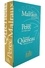 Raymond Queneau et André Malraux - Coffret 40 ans Folio anniversaire - Réunit Exercices de style ; Ecrits farfelus ; Les mots croisés (3 volumes).