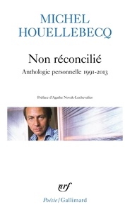 Michel Houellebecq - Non réconcilié - Anthologie personnelle 1991-2013.
