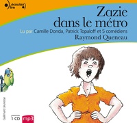 Raymond Queneau - Zazie dans le métro. 1 CD audio MP3