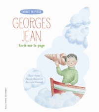 Georges Jean - Ecrit sur la page.