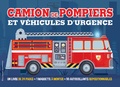 Chris Oxlade et Gareth Llewhellin - Camions de pompier et véhicules d'urgence - Livre + maquette à monter + 50 autocollants repositionnables.