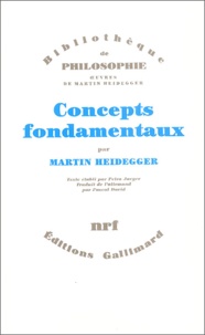 Martin Heidegger - Concept fondamentaux.