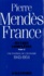 Pierre Mendès France - Oeuvres complètes - Tome 2, Une Politique de l'économie (1943-1954).
