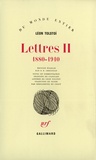 Léon Tolstoï - Lettres.