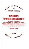 Pierre Chaunu et Georges Duby - Essais d'ego-histoire.