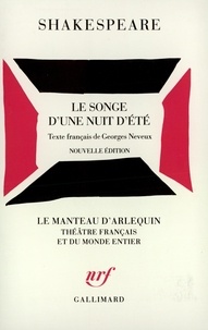 William Shakespeare - Le songe d'une nuit d'été.