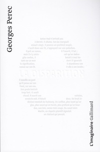 Georges Perec - La Disparition.