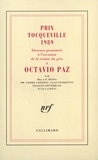 Octavio Paz et François Mitterrand - Discours Prononce A L'Occasion Du Prix Tocqueville 1989.
