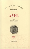 Bo Carpelan - Axel.