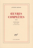 Antonin Artaud - Oeuvres Completes. Tome 26.