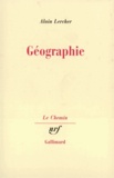 Alain Lercher - Géographie.