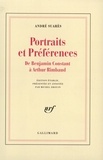 André Suarès - Ames et visages Tome 2 : Portraits et préférences - De Benjamin Constant à Arthur Rimbaud.