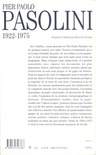 Pasolini, biographie