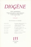  Gallimard - Diogène N° 155 : .