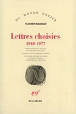 Vladimir Nabokov - Lettres choisies, 1940-1977.