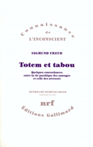 Sigmund Freud - Oeuvres - Tome 14, Totem et tabou.