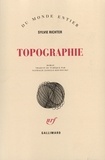 Sylvie Richter - Topographie.