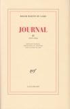 Roger Martin du Gard et Marcel Coppet - Journal - Tome 2, 1919-1936.