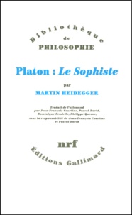 Martin Heidegger - Platon : Le Sophiste.