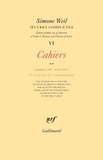 Simone Weil - Oeuvres complètes - Tome 6, Volume 2, Cahiers (septembre 1941-février 1942).