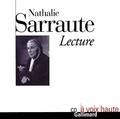Nathalie Sarraute - Lecture. 1 CD audio