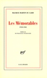 Maurice Martin du Gard - Les mémorables - 1918-1945.