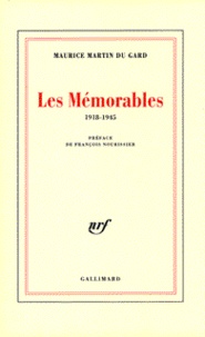 Maurice Martin du Gard - Les mémorables - 1918-1945.