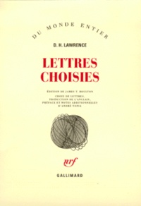 David Herbert Lawrence - Lettres Choisies.