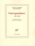 Gaston Gallimard et Jean Paulhan - Correspondance 1919-1968.