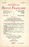  Gallimard - La Nouvelle Revue Française N° 54, juin 1957 : .
