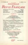  Gallimard - La Nouvelle Revue Française N° 46, octobre 1956 : .