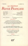  Gallimard - La Nouvelle Revue Française N° 147, mars 1965 : .